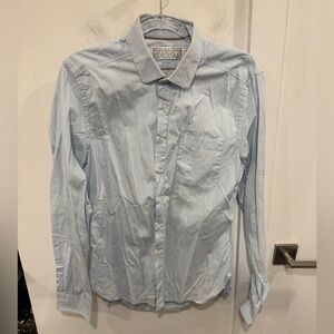 Shipley & Halmos Light Blue Button Down Shirt